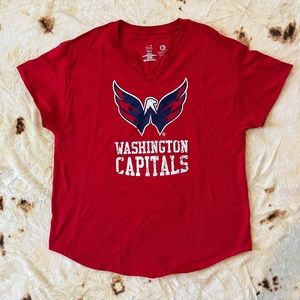 Vintage Custom Tailored Caps Rock the Red Shirt Women’s size Medium